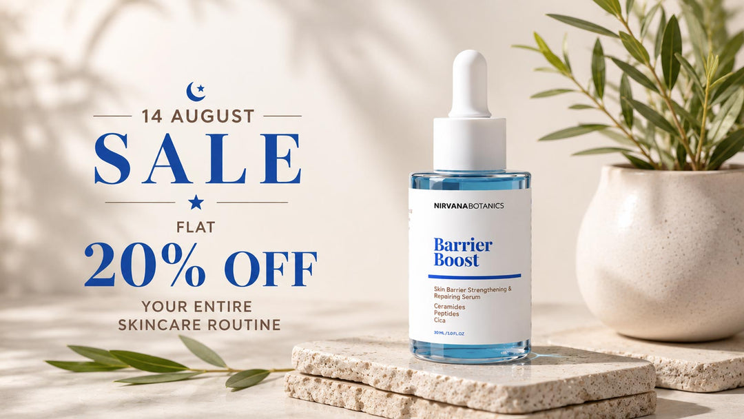 14 August Sale: Flat 20% Off Your Entire Skincare Routine