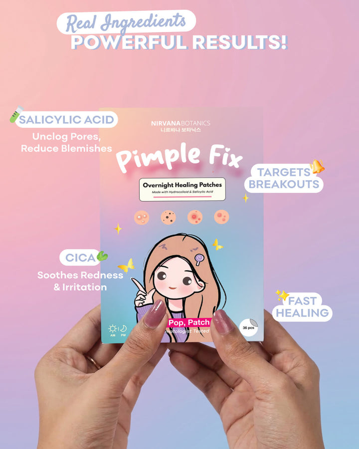 Pimple Fix Overnight Healing Patches