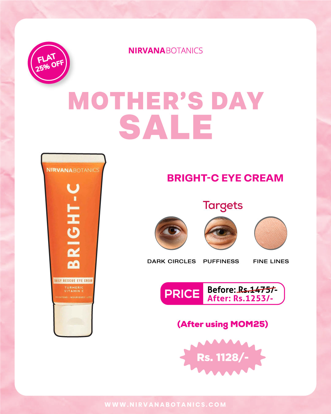 Bright-C Eye Cream -Dark Circles & Puffiness