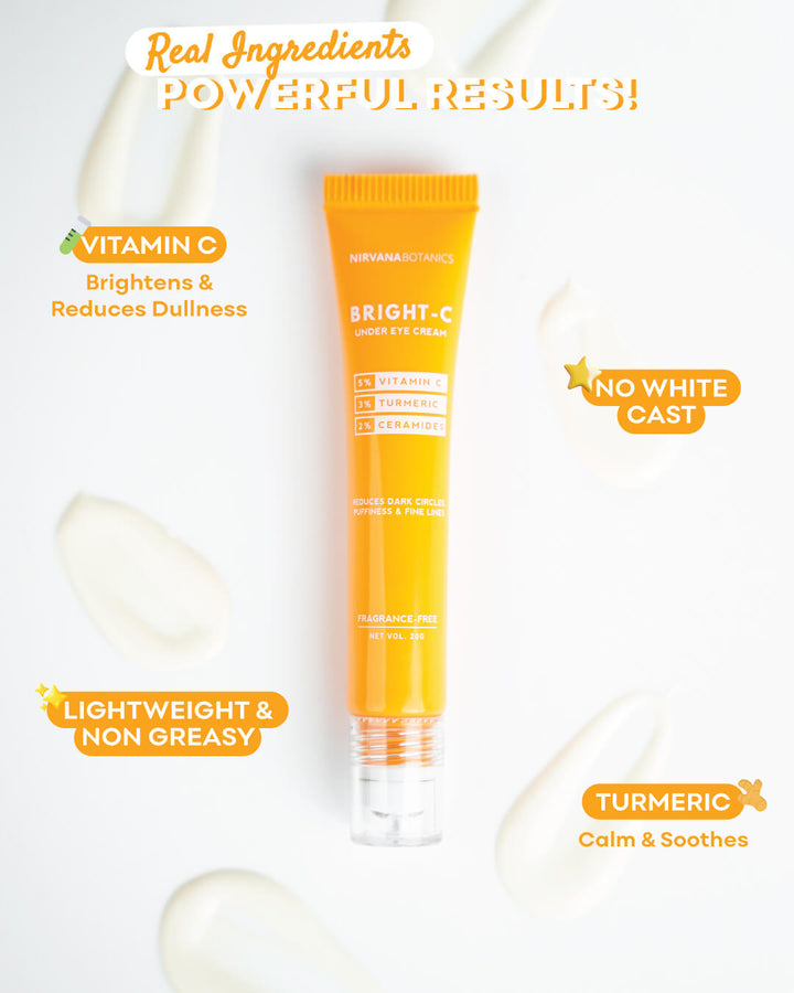 Bright-C Under Eye Cream for Dark Circles & Puffiness