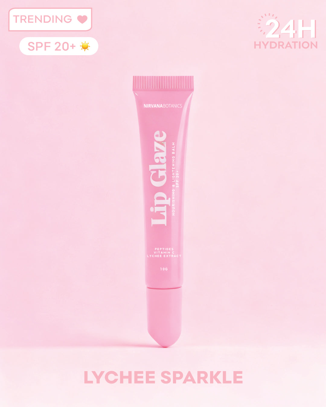 Lip Glaze (Lychee Sparkle) 🍧