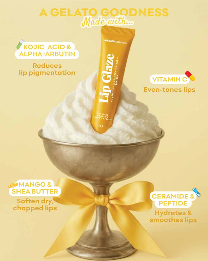 Mango Gelato - Lip Treatment -  Repair Pigmented Dry Lips 🥭