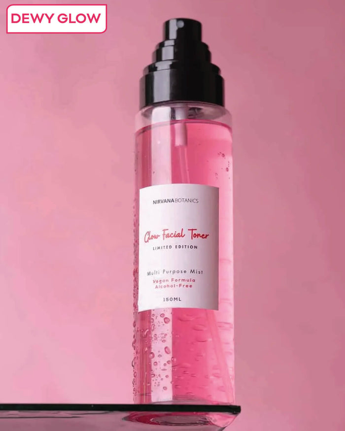 Pink Glow Facial Toner for Oily & Acne Prone Skin