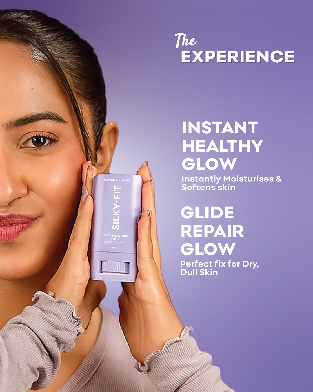 Silky Fit Moisturiser Stick SPF 50+++ ☀️