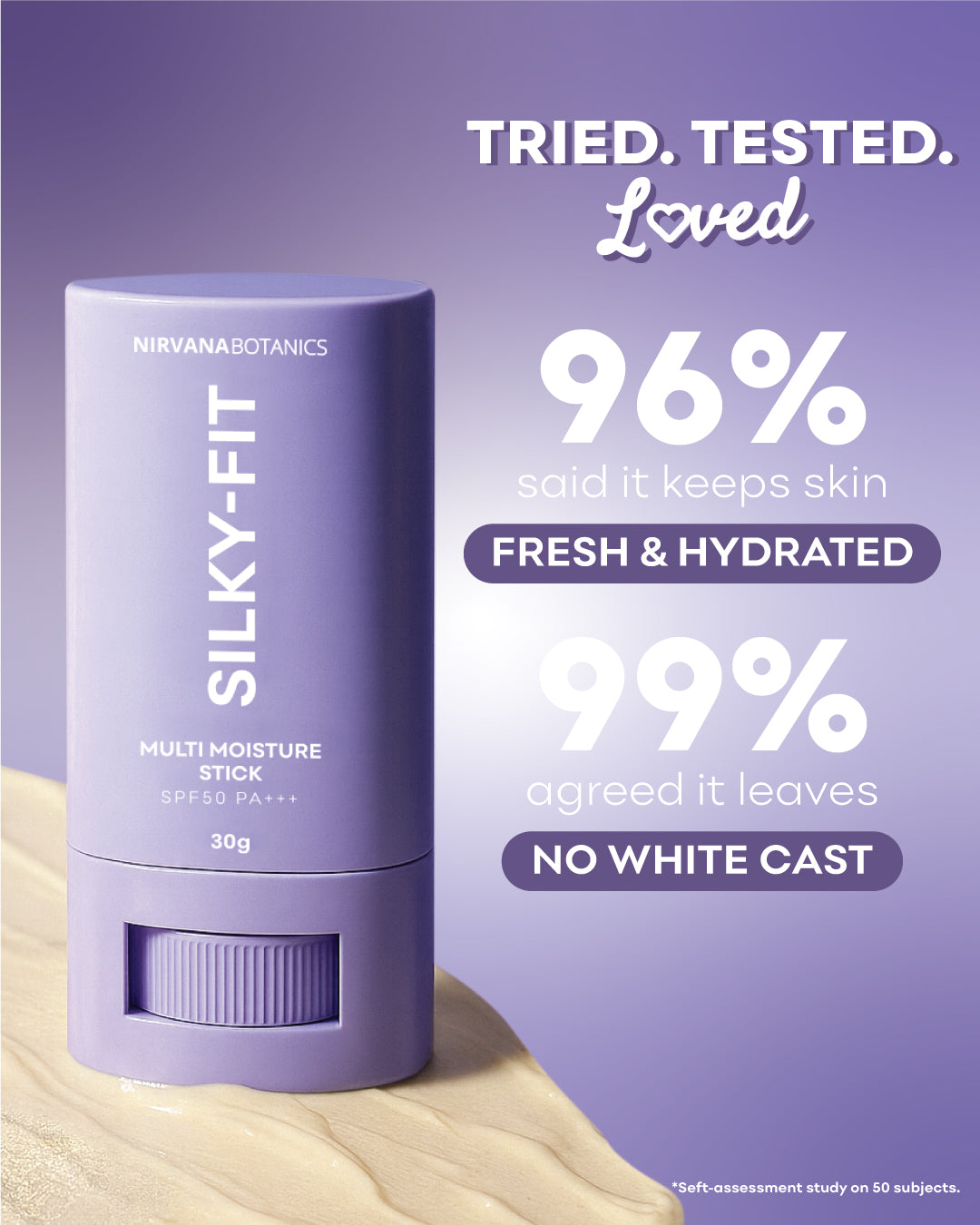 Silky Fit Moisturiser Stick SPF 50+++ ☀️