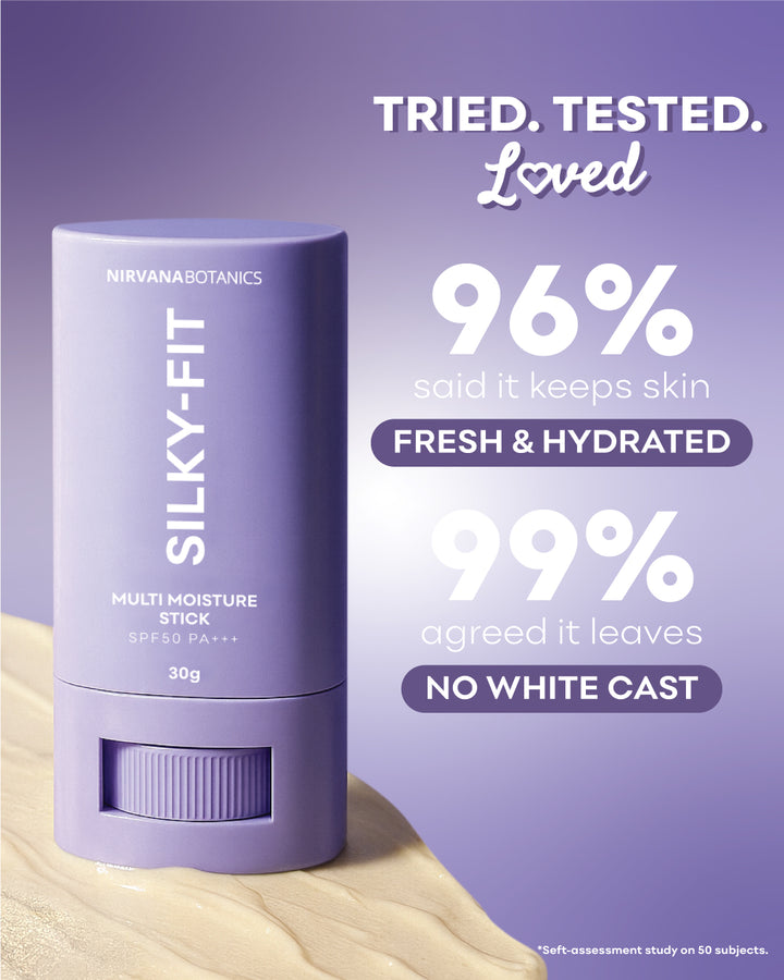 Silky Fit Moisturiser Stick SPF 50+++ ☀️