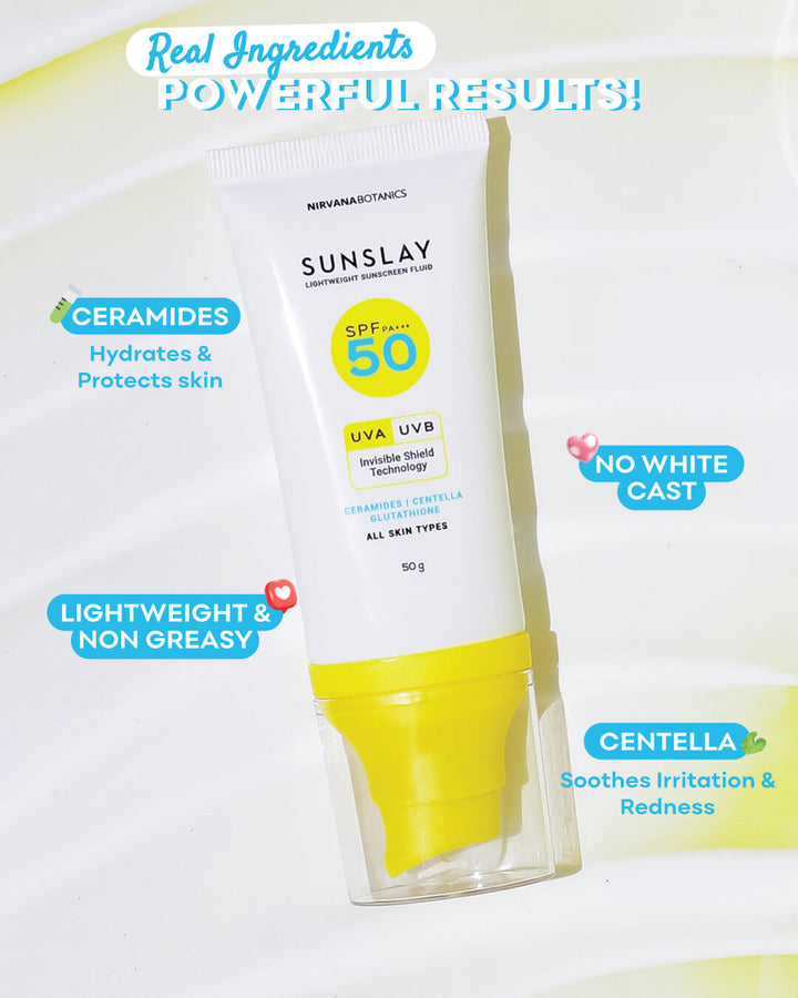 SunSlay Sunscreen Fluid SPF 50+++