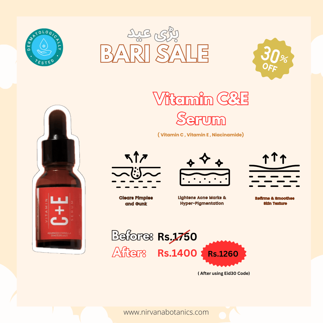 Vitamin C & E Serum Nirvana Botanics